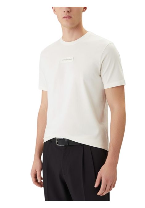 T-SHIRT TINTA UNITA CON LOGO ARMANI EXCHANGE | T-shirt | XM002471 AF10356U1074